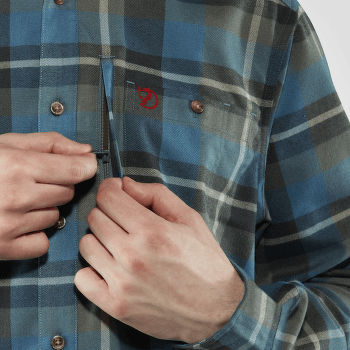 Košeľa dlhý rukáv Fjällräven Fjallglim Shirt Men Dawn Blue-Chalk White