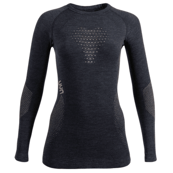 Tričko dlhý rukáv UYN Fusyon Cashmere UW Shirt LS Women Grey Stone/Copper