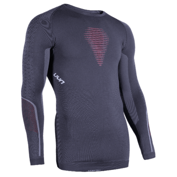 Tričko dlhý rukáv UYN Visyon UW Shirt LS Men Charcoal/Red/White