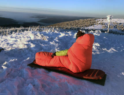 Páperový drvič mrazu: Spacák Protect Down -18 °C