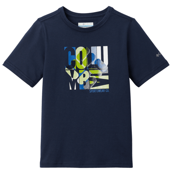 Tričko krátky rukáv Columbia ROAST AND RELAX Graphic SS Tee Boys Collegiate Navy 464