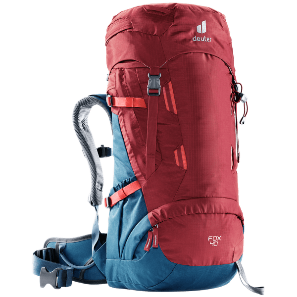 Batoh deuter Fox 40 (3611221) cranberry-steel