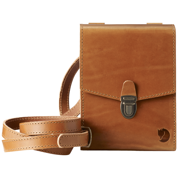 Puzdro Fjällräven Singi Bino Bag Leather Cognac