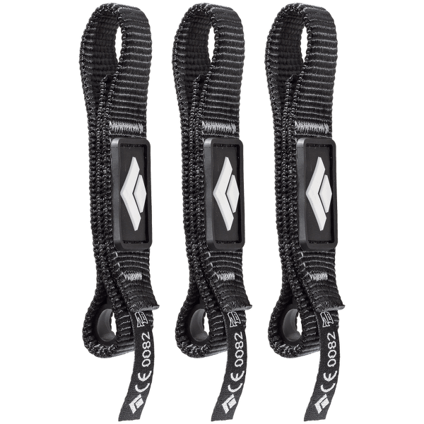 Expresná slučka Black Diamond DIAMOND DOGBONE 12 cm 3-PACK