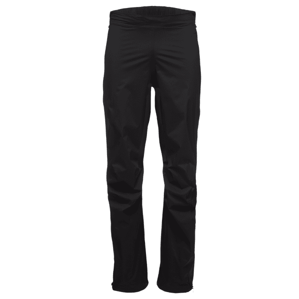 Nohavice Black Diamond Stormline Stretch Full Zip Rain Men Black
