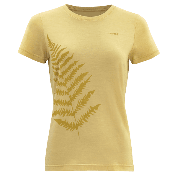 Tričko krátky rukáv Devold Bregne Merino 150 Tee Women 057A Honey