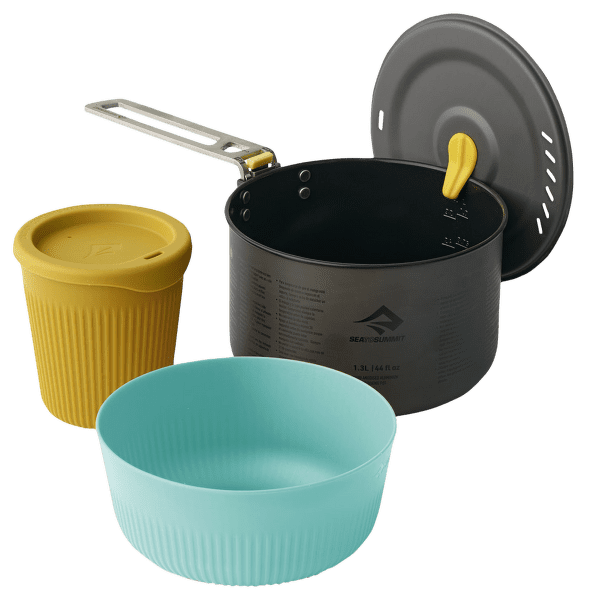 Riad Sea to Summit Frontier UL One Pot Cook Set - 1.3L Pot w/ S Bowl/ cup