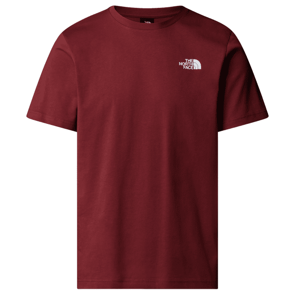 Tričko krátky rukáv The North Face S/S REDBOX TEE Men DO3 SUMAC/ASPHALT GREY