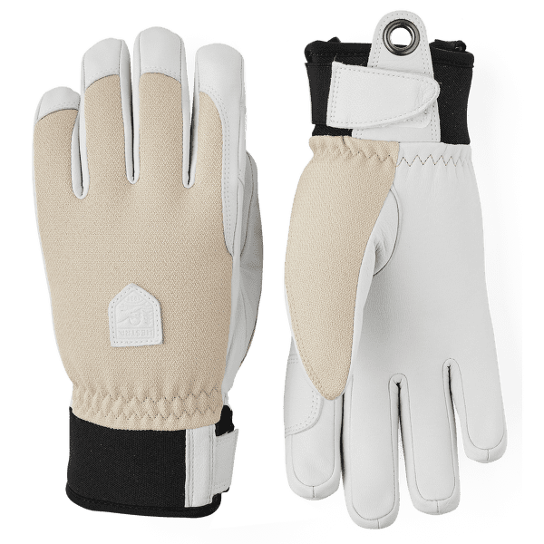 Rukavice Hestra Army Leather Patrol Female - 5 finger Beige