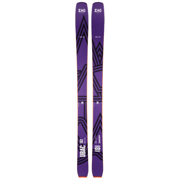 Lyže Zag UBAC 102 Purple