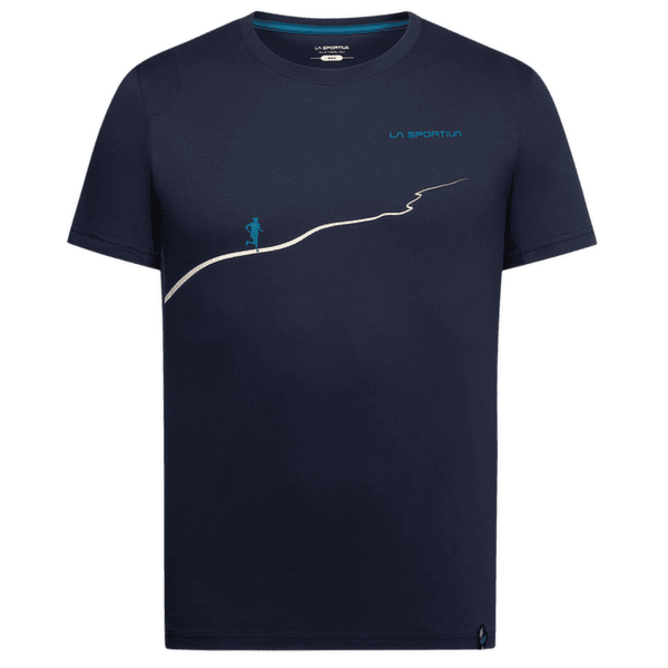 Tričko krátky rukáv La Sportiva TRAIL T-SHIRT Men Night Sky/Chalk