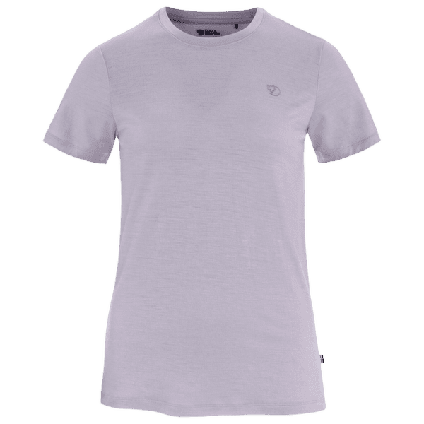 Tričko krátky rukáv Fjällräven Abisko Wool SS Women Lavender Mist