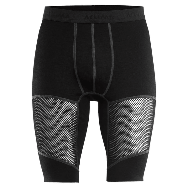 Kraťasy Aclima WoolNet Long Shorts Men Jet Black