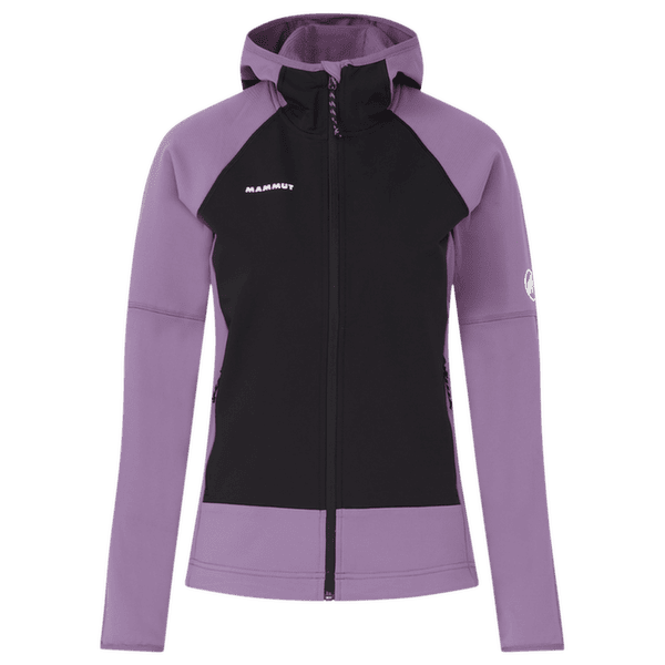 Mikina Mammut Massone ML Hooded Jacket Women paloja-black