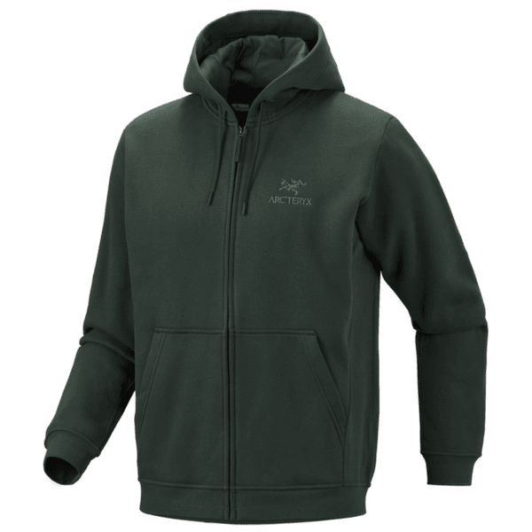 Mikina Arcteryx Emblem Fleece Full-Zip Hoody Men Dark Jade