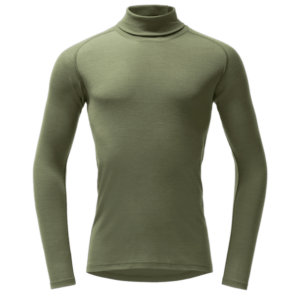 Tričko dlhý rukáv Devold Adventure Merino 190 H. Neck Man 404A LICHEN