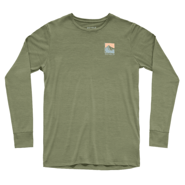 Tričko dlhý rukáv Devold Classic Summit LS Man 404A LICHEN