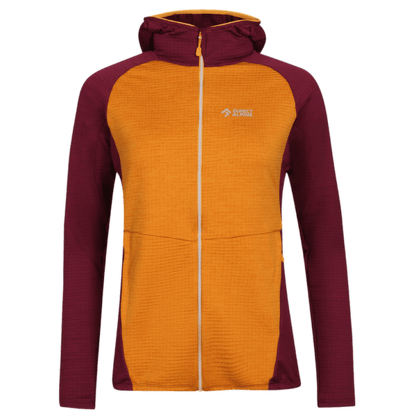 Mikina Direct Alpine Sella Hood Lady ochre/cherry