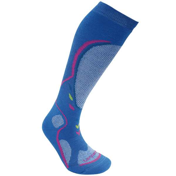 Podkolienky Lorpen T3 Ski Midweight Women - S3MW Surf Blue4505