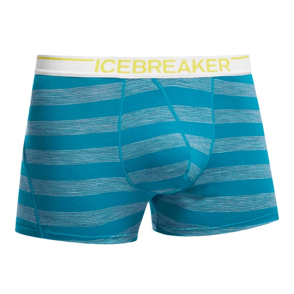 Boxerky Icebreaker Anatomica Boxers Stripe Men (102914) Alpine/Metro HTHR/White