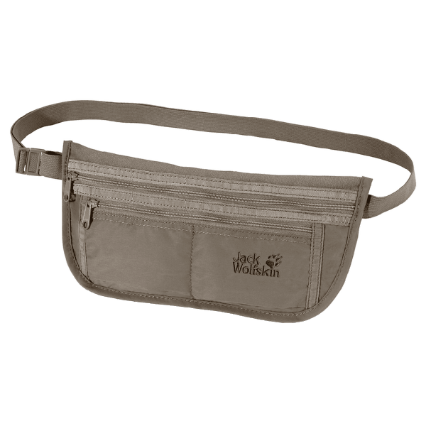 Peňaženka Jack Wolfskin Document Belt DeLuxe silver mink 590