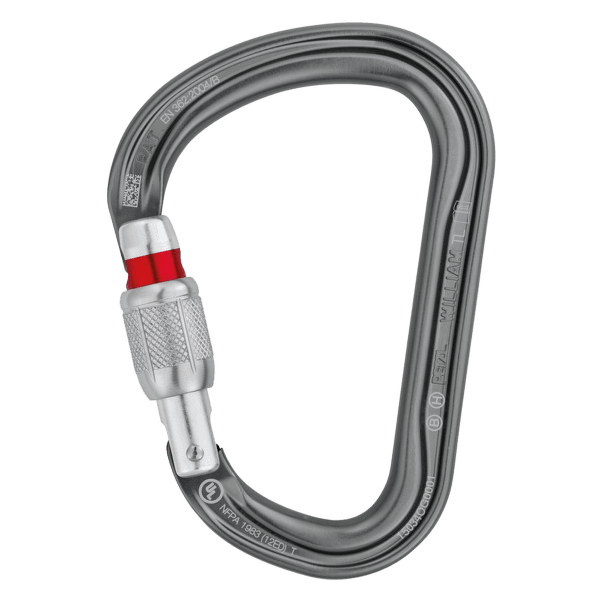 Karabína Petzl William Screw Lock