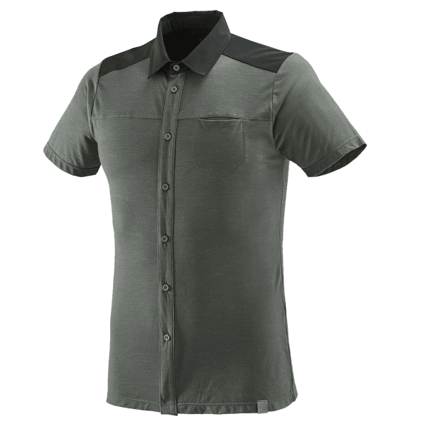 Košeľa krátky rukáv Millet Cloud Peak Wool Shirt Men CASTLE