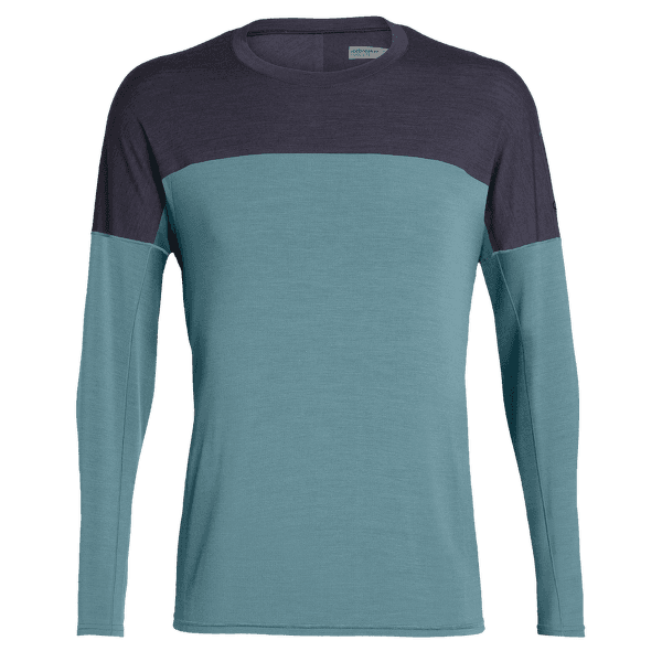 Tričko dlhý rukáv Icebreaker Kinetica LS Crewe Men BLUE SPRUCE/Panther