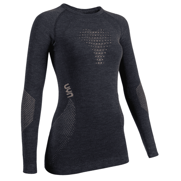 Tričko dlhý rukáv UYN Fusyon Cashmere UW Shirt LS Women Grey Stone/Copper