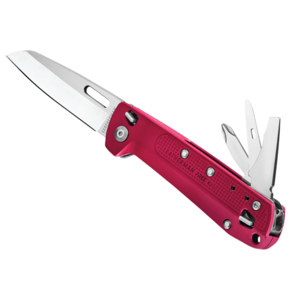 Nôž Leatherman Free K2 Crimson
