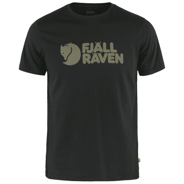 Tričko krátky rukáv Fjällräven Fjällräven Logo T-shirt Men Black