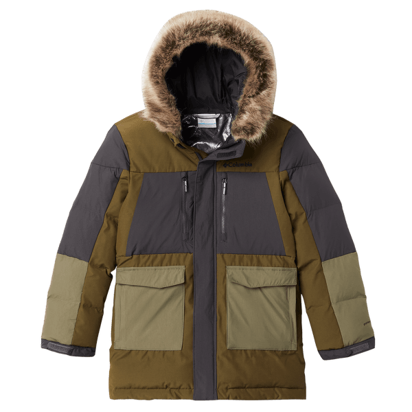 Parka Columbia Marquam Peak Fusion Parka Boys New Olive, Shar 327