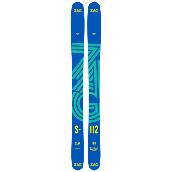 Lyže Zag SLAP 112 LADY BLUE/GREEN