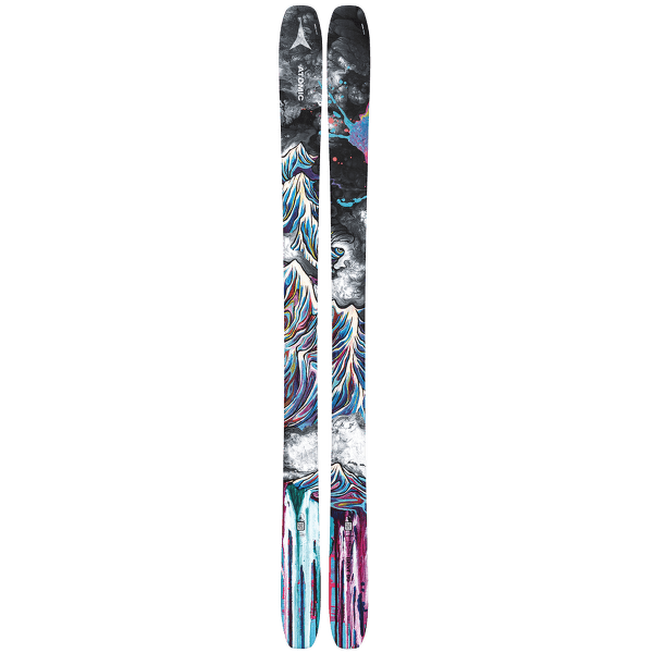 Lyže Atomic Bent 90 Black/Multicolor