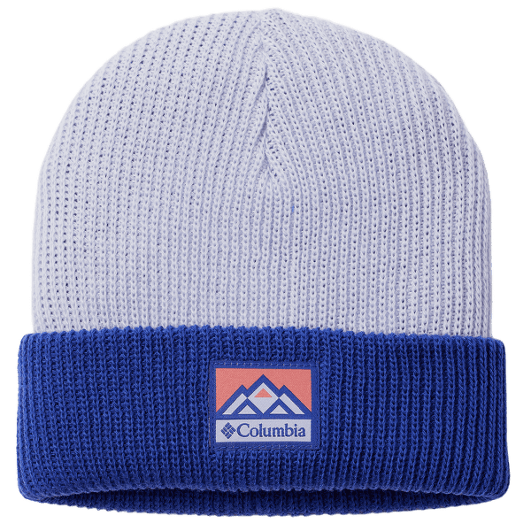 Čiapka Columbia Youth Whirlibird™ Cuffed Beanie Snowdrift, Clematis Blue, Mountains 581