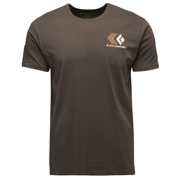 Tričko krátky rukáv Black Diamond Faded SS Tee Men Basalt