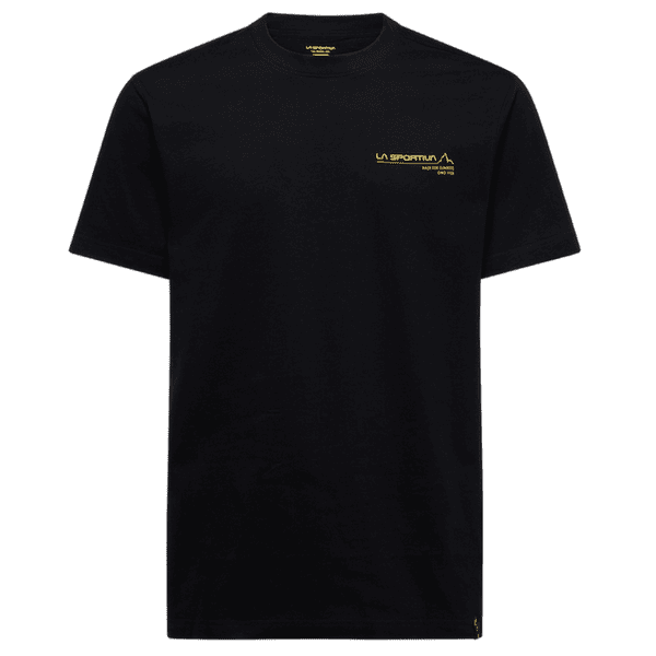 Tričko krátky rukáv La Sportiva SINCE 1928 T-SHIRT Men Black/Yellow