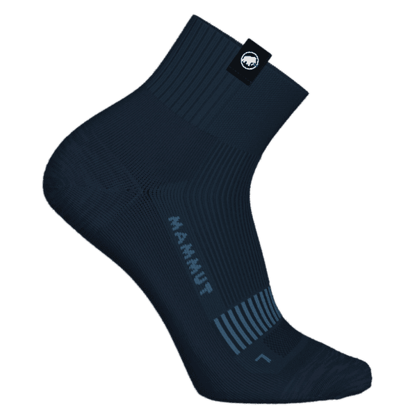 Ponožky Mammut Hiking Full Cushion Quarter Socks marine-tschiel