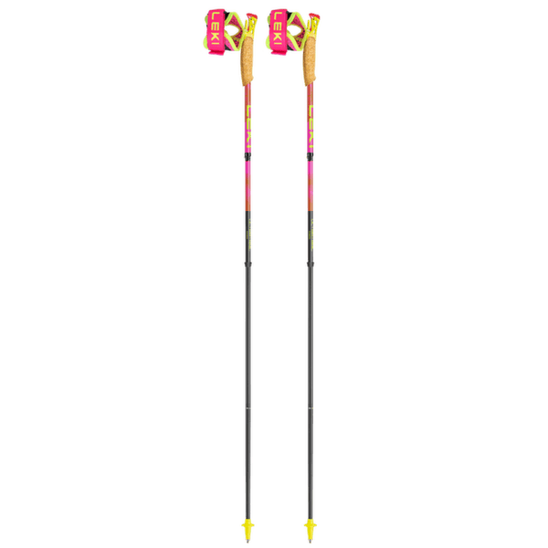 Palice Leki Ultratrail FX.One SL neonpink-pastelloarange-neonyellow