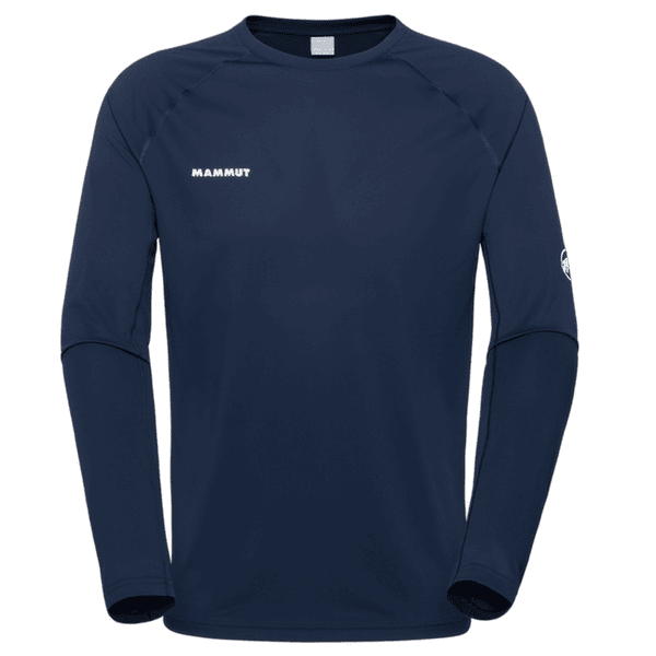 Tričko dlhý rukáv Mammut Ducan FL Longsleeve Men marine 5118