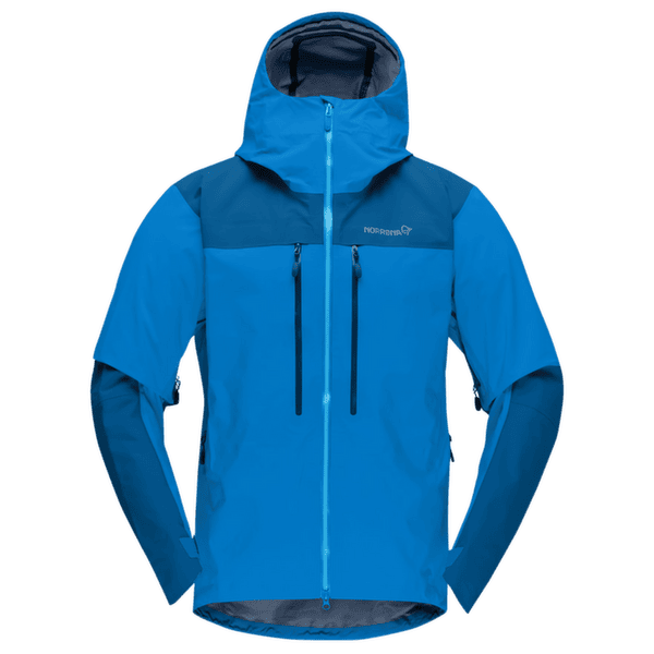 Bunda Norrona trollveggen Gore-Tex Pro light Jacket Men Brilliant Blue/Dark Blue