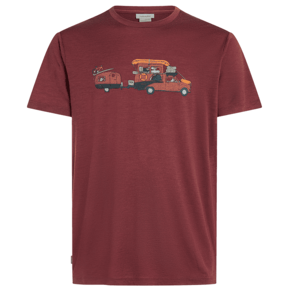 Tričko krátky rukáv Icebreaker Merino 150 Tech Lite SS Tee Transportage Men PORT