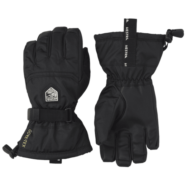 Rukavice Hestra Gore-tex® Gauntler Jr Svart
