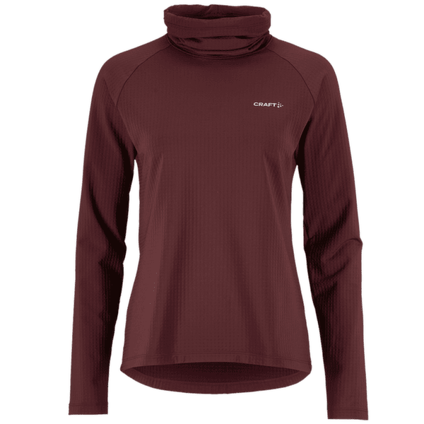 Tričko dlhý rukáv Craft Gain Thermal Funnelneck Women DK FIG