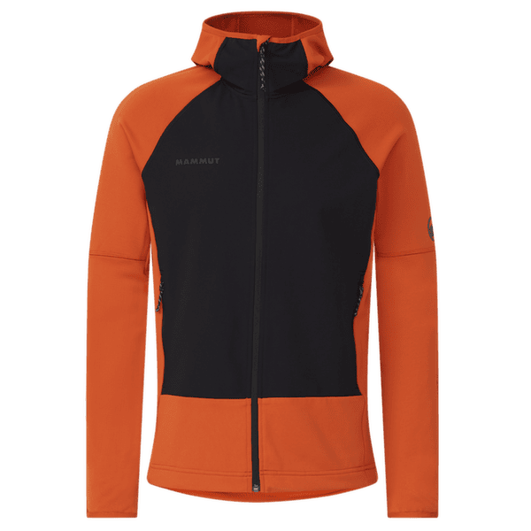 Mikina Mammut Massone ML Hooded Jacket Men autumn larice-black