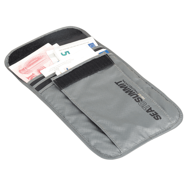 Puzdro Sea to Summit Neck Pouch RFID L Grey
