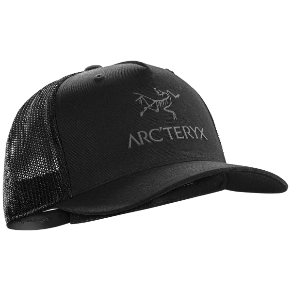 Šiltovka Arcteryx Logo Trucker Hat Black