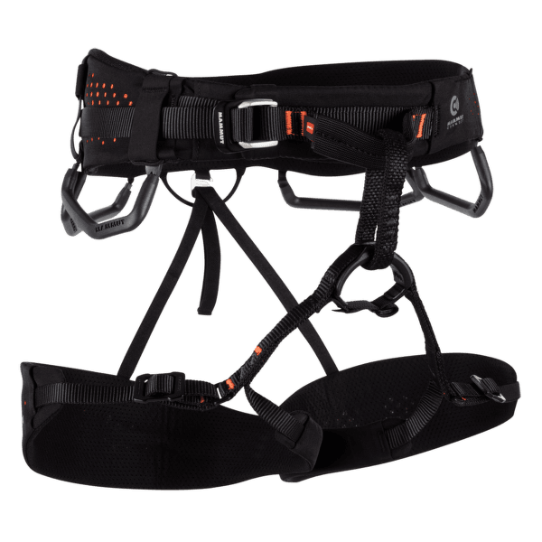 Sedák Mammut Comfort Fast Adjust Harness Men black-safety orange 00430