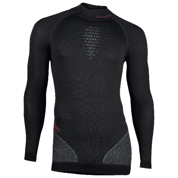 Tričko dlhý rukáv UYN Fusyon UW Shirt LS Turtleneck Men Caviar/Beige/Bordeaux