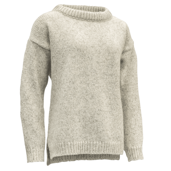 Sveter Devold NANSEN SWEATER SPLIT SEAM Women 770A GREY MELANGE